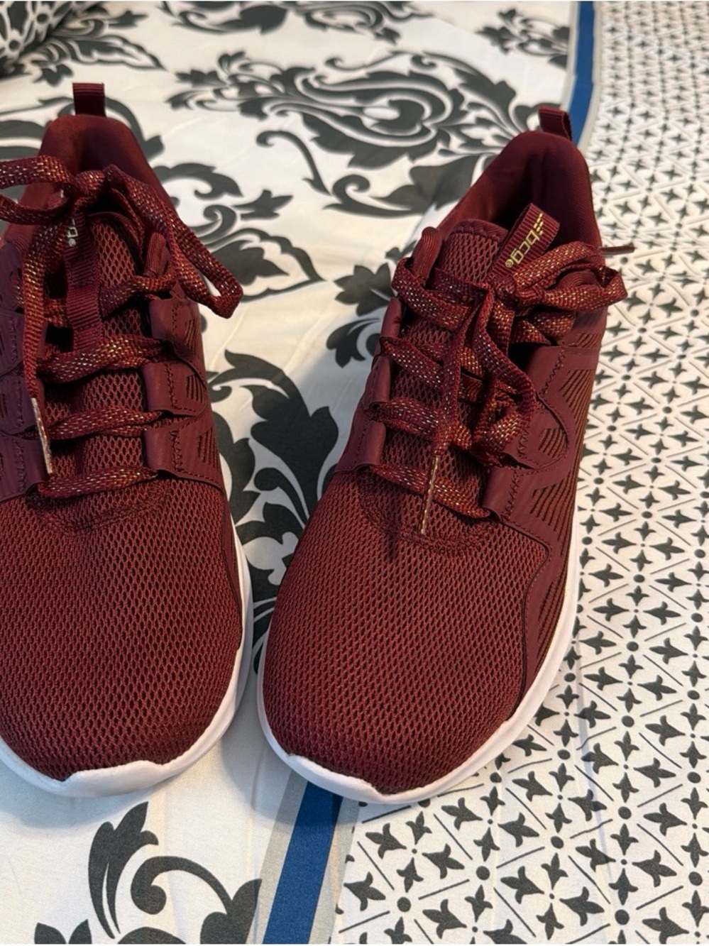Burgundy Athletic Sneakers - BCG